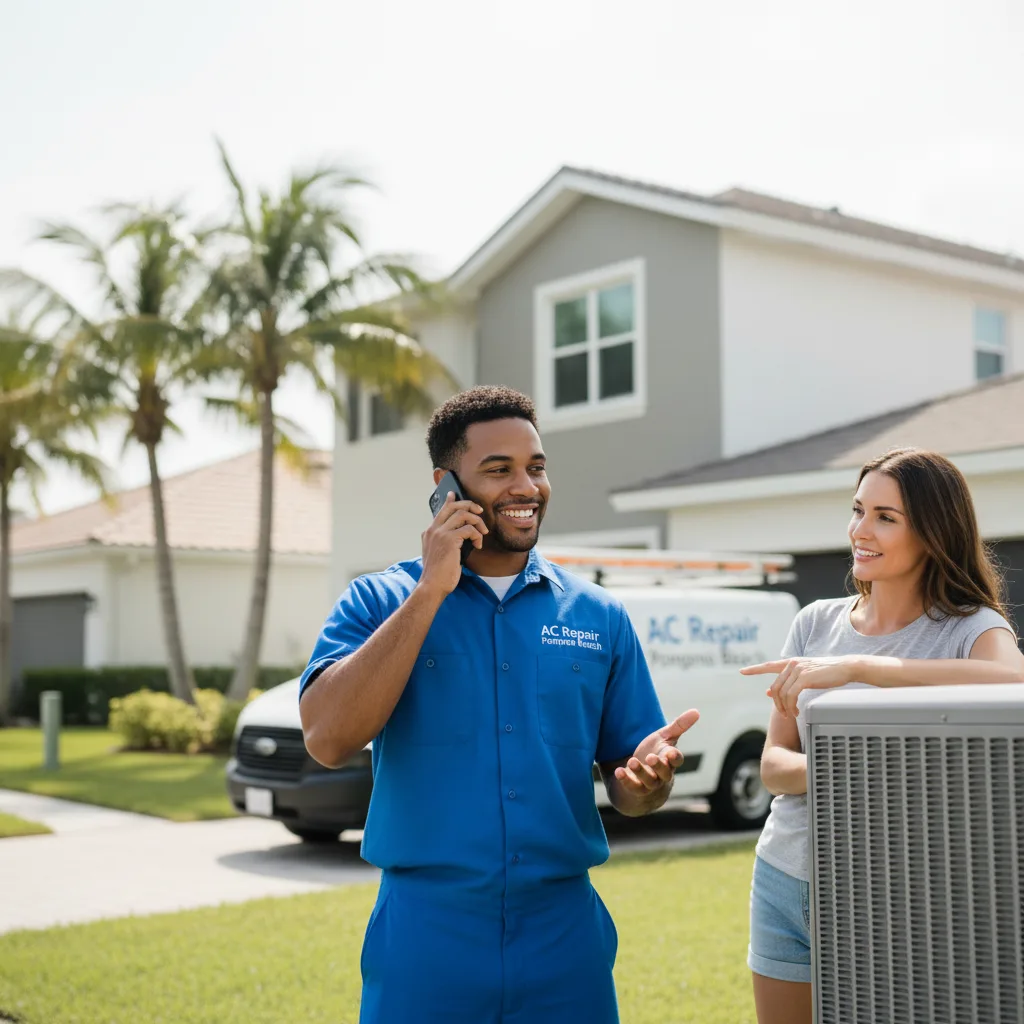 AC Repair Pompano Beach customer support in Coushatta